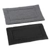 Dog Bed Mat Comfortable Fleece Pet Dog Crate Carpet Reversible Pad Joint Relief L Size