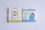 Bluetooth 4.0 Smart positioning anti-loss device Mobile pet wallet key chain smart finder-White